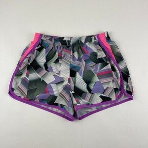 C9 Champion Running Shorts Girls XL 14-16 Purple Pink Lined Elastic